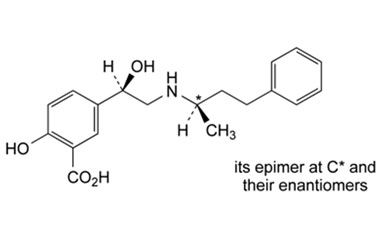 Labetalol (hydrochloride) (AH 5158A, Normodyne, NSC 290312, SCH 15719W,  Trandate, CAS Number: 32780-64-6)