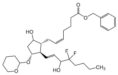 Benzyl (Z)-7-((1R,2R,3R)-2-((E)-4,4-difluoro-3-hyd PA 12 0871015