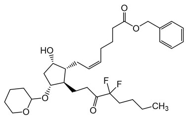 Benzyl (Z)-7-((1R,2R,3R,5S)-2-(4,4-difluoro-3-oxoo PA 12 0871016