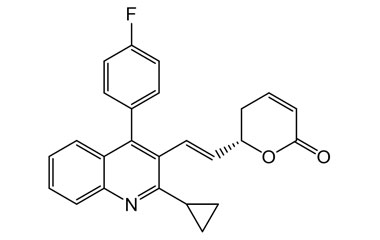(S,E)-6-(2-(2-Cyclopropyl-4-(4-fluorophenyl)quinol PA 16 0361030