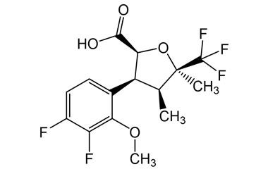 (2S,3S,4S,5R)-3-(3,4-Difluoro-2-methoxyphenyl)-4,5-dimethyl-5-(trifluo 3031338-45-8