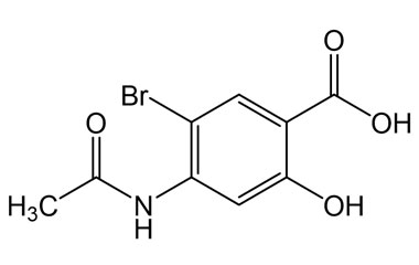 4-Acetamido-5-bromo-2-hydroxybenzoic Acid PA 43 0351031