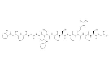 L-Tryptophyl-L-serylglycyl-L-tryptophyl-L-seryl-L- PA PEP 002925
