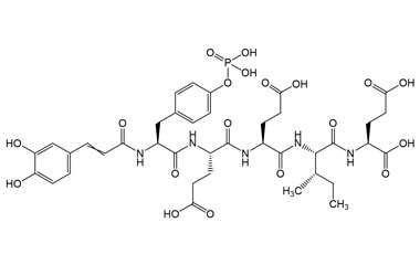 ((S)-2-(3-(3,4-Dihydroxyphenyl)acrylamido)-3-(4-(p PA PEP 003847
