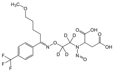 (E)-N-(2-(((5-Methoxy-1-(4-(trifluoromethyl)phenyl)pentylidene)amino)o NA